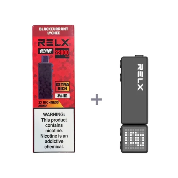 RELX Creator 22000口拋棄式電子煙 | 悅刻積木一次性電子菸